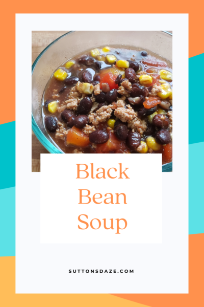 Black Bean Soup -Shelf Stable Recipe
