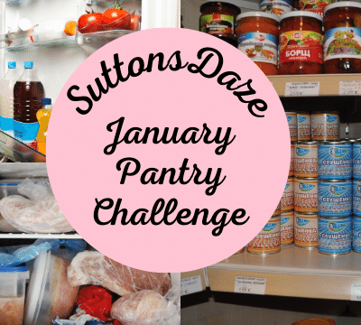 SuttonsDaze January Pantry Challenge